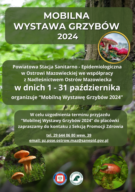 Mobilna Wystawa Grzybów 2024