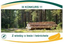 Trzeci konkurs z wiedzy o lesie i leśnictwie na Facebooku